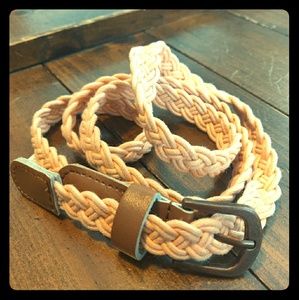 Cotton cord belt